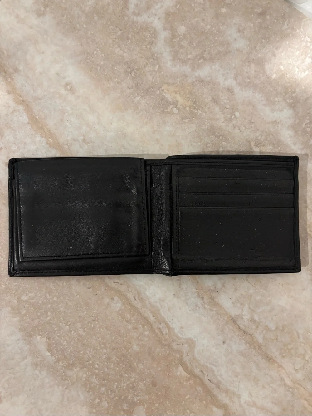 Polo by Ralph Lauren Classic Black Leather Bifold Wallet